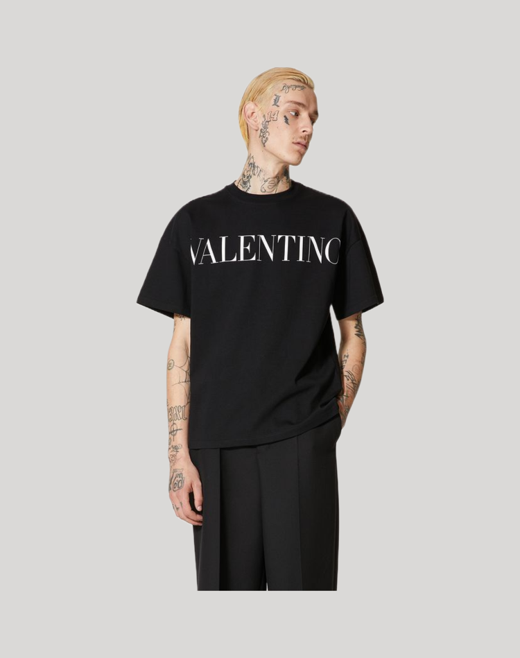 VALENTINO LOGO PRINT T-SHIRT